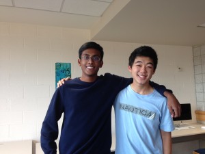 Two NHS tutors: Karun Kanan (left) and Andy Shao (right)