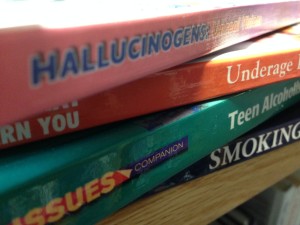 Textbooks about what can happen to students are not an effective method of deterring teenagers from using drugs and alcohol.